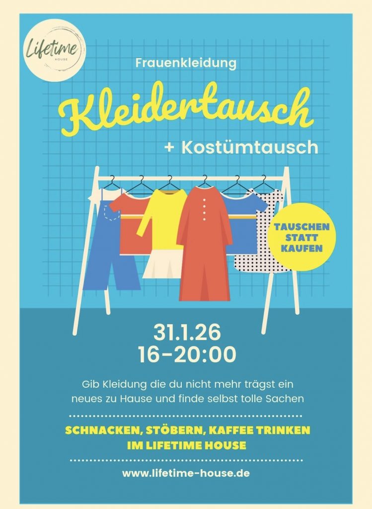 Kleider- und Kostümtausch
